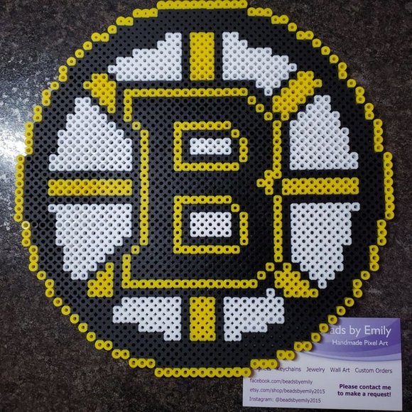 Boston Bruins Hockey Team Logo - Wall Decor Art - Picture 1 of 5